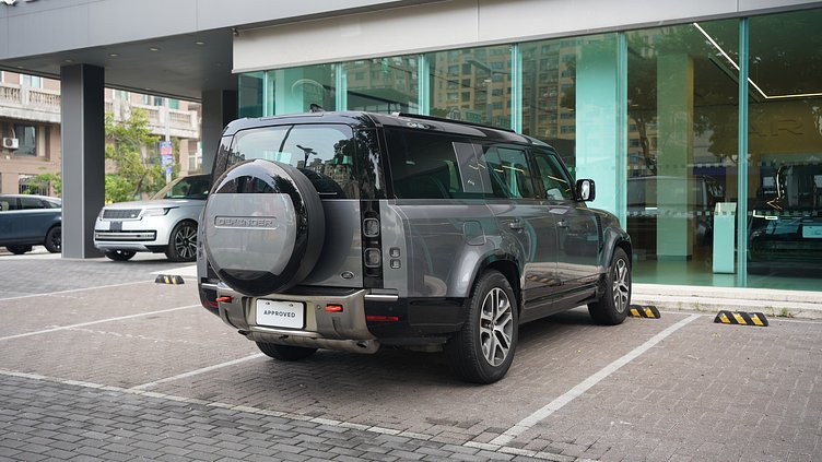 2022 認證中古車 Land Rover Defender 130 (1DF) 艾格峰灰 Eiger Grey 400Ps X-P400