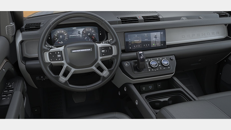 2024 Nýr bíll Land Rover Defender 110 Silicon Silver P400e AWD AUTOMATIC PHEV SE