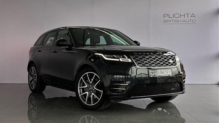 2022 Używany Land Rover Range Rover Velar Santorini Black AWD Range Rover Velar MY22 2.0 I4 250 PS AWD Auto R-Dynamic SE