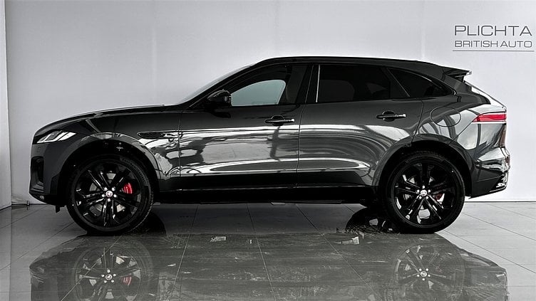 2023 Używany Jaguar F-Pace Carpathian Grey P400e AWD AUTO PHEV R-DYNAMIC BLACK