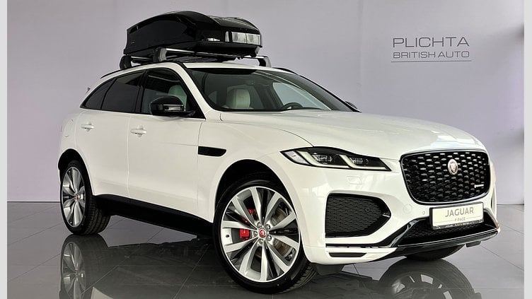 2023 Używany Jaguar F-Pace Otsuni Pearl White (potwierdź dostępnosć) D200 AWD AUTO MHEV R-DYNAMIC BLACK