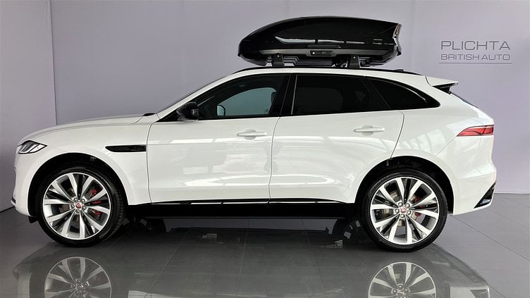 2023 Używany Jaguar F-Pace Otsuni Pearl White (potwierdź dostępnosć) D200 AWD AUTO MHEV R-DYNAMIC BLACK