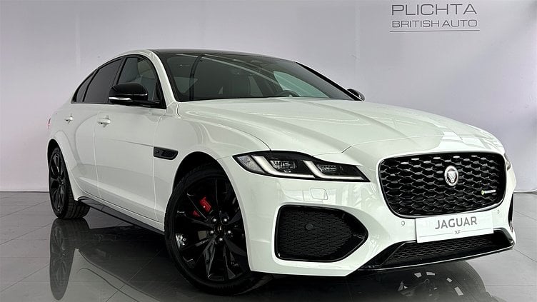 2023 Używany Jaguar XF Fuji White D200 RWD AUTOMAT MHEV SEDAN R-DYNAMIC BLACK