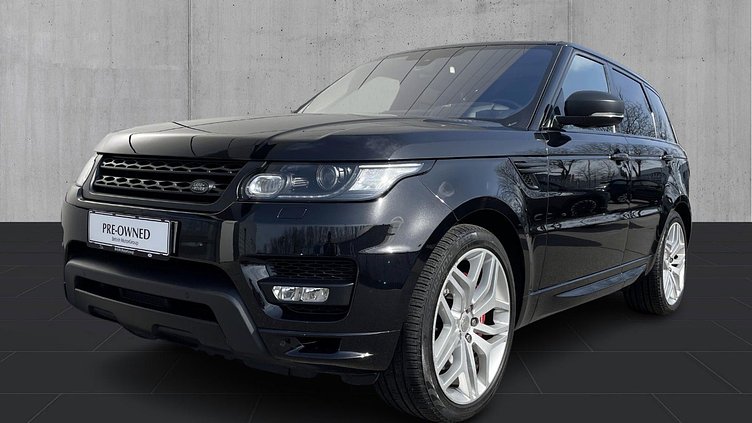 2015 Brugt Land Rover Range Rover Sport Santorini Black 5.0 SCV8 Autobiography Dynamic aut.