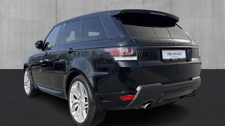 2015 Brugt Land Rover Range Rover Sport Santorini Black 5.0 SCV8 Autobiography Dynamic aut.