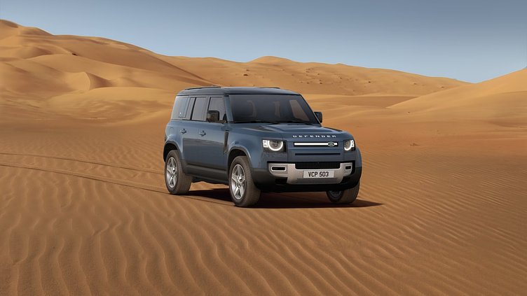 2024 New Land Rover Defender 110 Tasman Blue P400e AWD AUTOMATIC PHEV [1] HSE