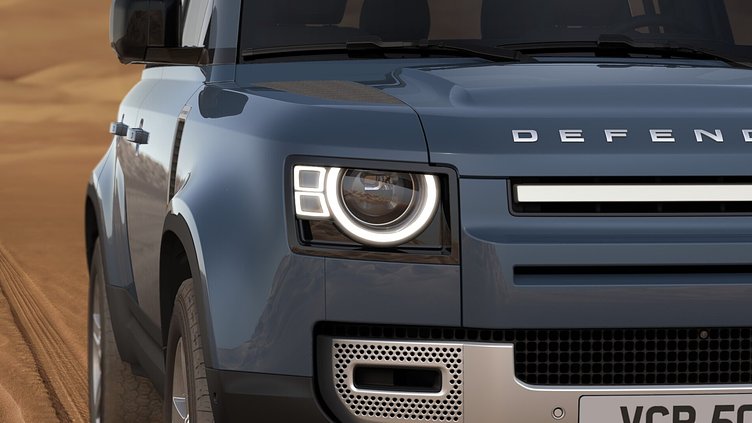 2024 New Land Rover Defender 110 Tasman Blue P400e AWD AUTOMATIC PHEV [1] HSE