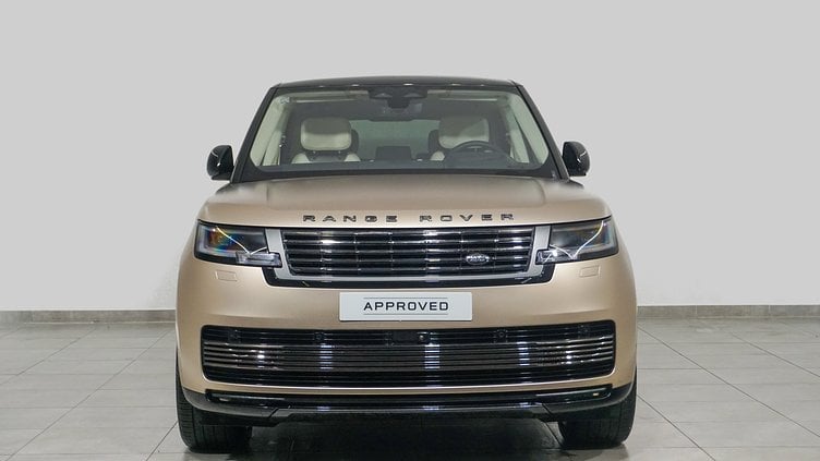 2023 Approved Land Rover Range Rover Sunset Gold in Satin finish 3.0 350 PS SV LWB 