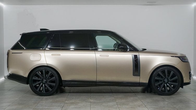 2023 Approved Land Rover Range Rover Sunset Gold in Satin finish 3.0 350 PS SV LWB 