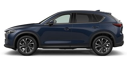 2025 Uus Mazda CX-5 Deep Crystal Blue 2.5 M e-Skyactiv G 6AT Exclusive-line Comfort White (2)