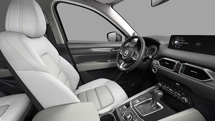 2025 Uus Mazda CX-5 Deep Crystal Blue 2.5 M e-Skyactiv G 6AT Exclusive-line Comfort White (4)
