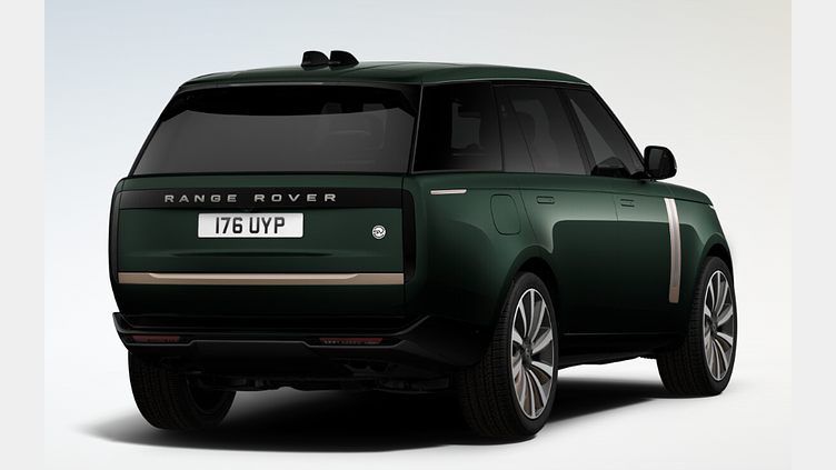 2024 Jauns Land Rover Range Rover British racing green - Gloss finish P615 AWD AUTOMATIC MHEV LONG WHEELBASE SV