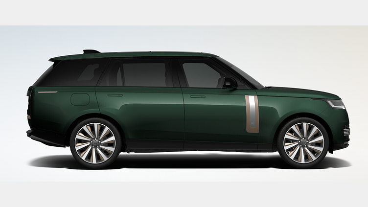 2024 New Land Rover Range Rover British racing green - Gloss finish P615 AWD AUTOMATIC MHEV LONG WHEELBASE SV