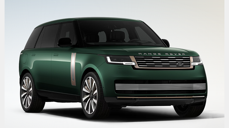 2024 Jauns Land Rover Range Rover British racing green - Gloss finish P615 AWD AUTOMATIC MHEV LONG WHEELBASE SV