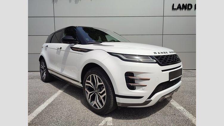 2022 JAZDENÉ VOZIDLÁ Land Rover Range Rover Evoque Fuji White AWD PHEV R-Dynamic SE AWD A/T