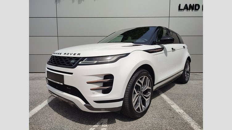 2022 JAZDENÉ VOZIDLÁ Land Rover Range Rover Evoque Fuji White AWD PHEV R-Dynamic SE AWD A/T