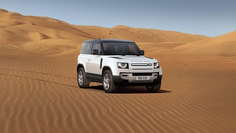 2024 ใหม่ Land Rover Defender 90 Fuji White 3.0L Diesel MHEV 250PS SE