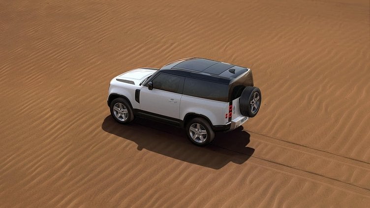 2024 ใหม่ Land Rover Defender 90 Fuji White 3.0L Diesel MHEV 250PS SE