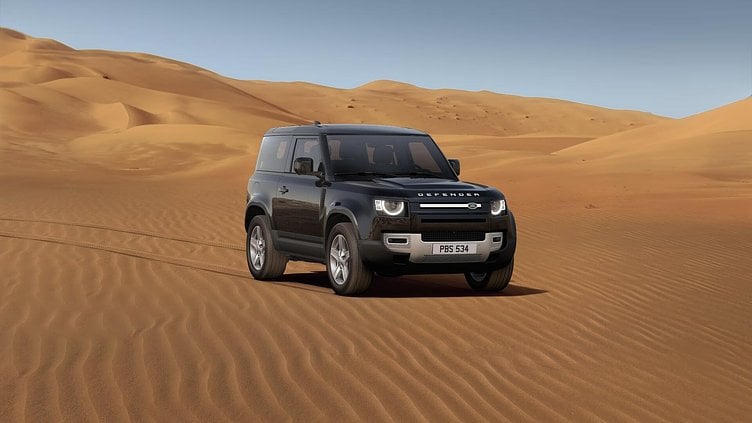 2024 ใหม่ Land Rover Defender 90 Santorini Black 3.0L Diesel MHEV 250PS SE