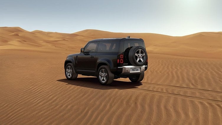 2024 ใหม่ Land Rover Defender 90 Santorini Black 3.0L Diesel MHEV 250PS SE