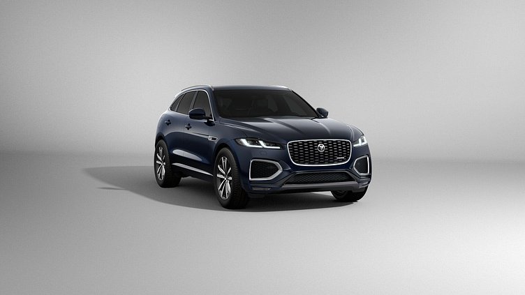 2024 SKLADOVÉ VOZIDLÁ Jaguar F-Pace Portofino Blue AWD P400e R-Dynamic S