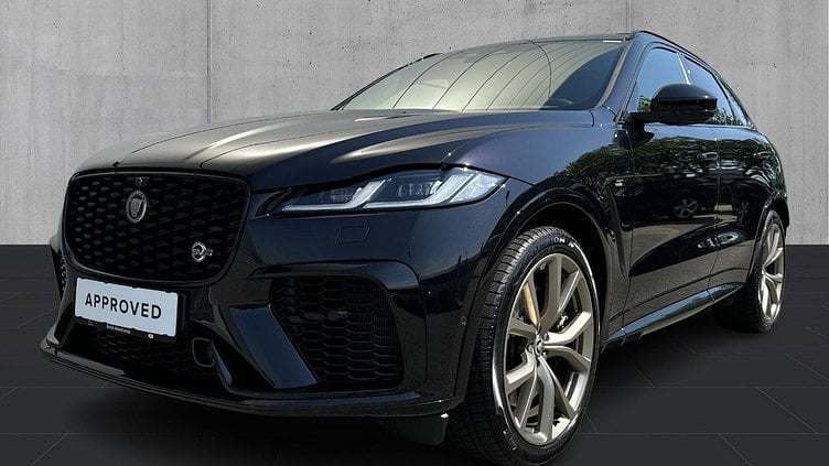 2023 Approved Jaguar F-Pace Santorini Black 5.0 P550 SVR aut.