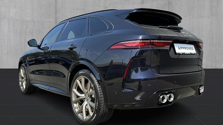 2023 Approved Jaguar F-Pace Santorini Black 5.0 P550 SVR aut.