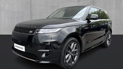 2024 Brugt  Range Rover Sport Sortmetal 3.0 P460e Dynamic SE aut.