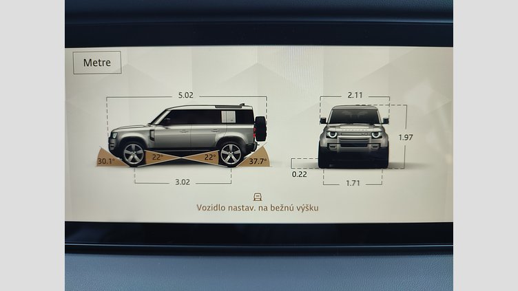 2023 Approved/Jazdené Land Rover Defender 110 Carpathian Grey 4x4 110 3.0D I6 D300 MHEV SE A/T AWD