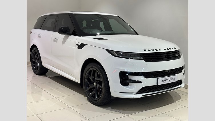 2023 New Land Rover Range Rover Sport Fuji White D350 Diesel D350 Dynamic SE