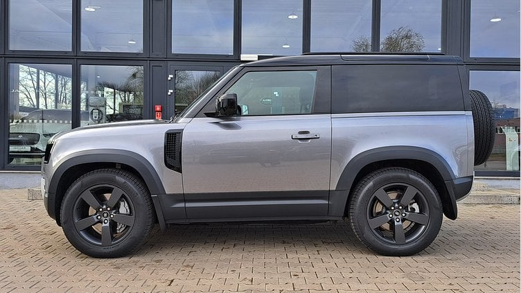 2023 Używany Land Rover Defender 90 Eiger Grey P400 AWD Auto MHEV SE