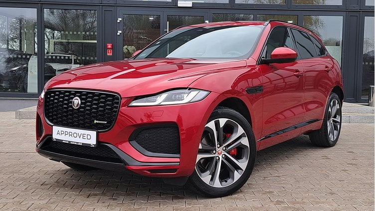 2022 Approved Jaguar F-Pace Firenze Red P250 AWD AUTO R-DYNAMIC HSE