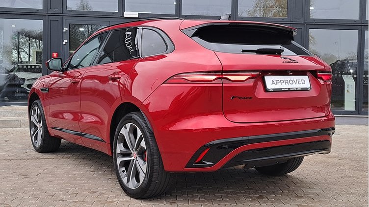 2022 Approved Jaguar F-Pace Firenze Red P250 AWD AUTO R-DYNAMIC HSE