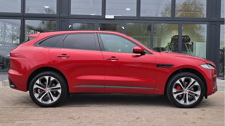 2022 Approved Jaguar F-Pace Firenze Red P250 AWD AUTO R-DYNAMIC HSE