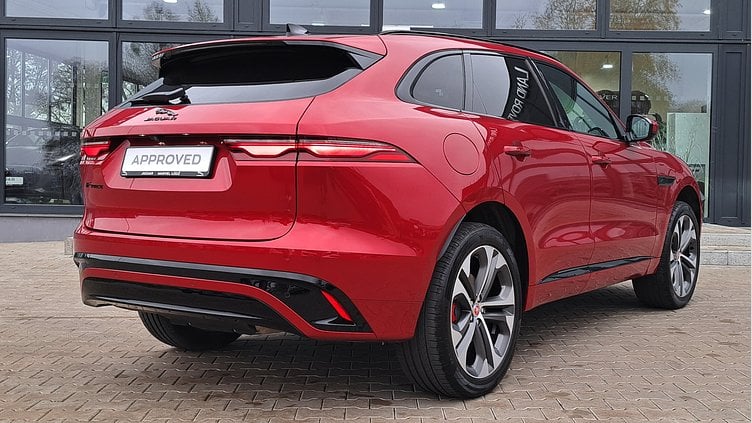 2022 Approved Jaguar F-Pace Firenze Red P250 AWD AUTO R-DYNAMIC HSE