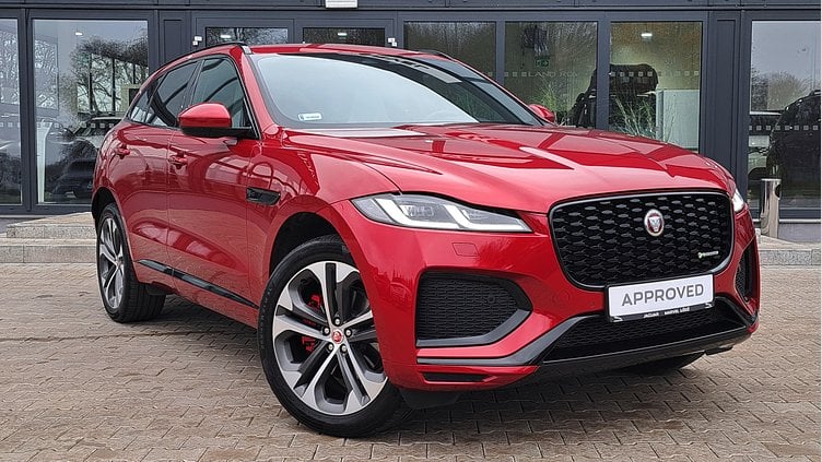 2022 Approved Jaguar F-Pace Firenze Red P250 AWD AUTO R-DYNAMIC HSE