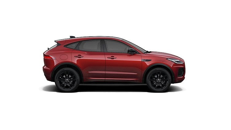 2024 нови автомобили Jaguar E-Pace Firenze Red P300e R-DYNAMIC HSE