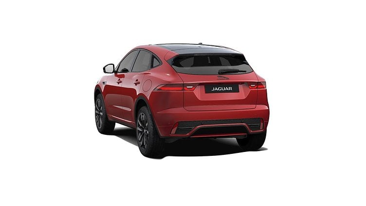 2024 нови автомобили Jaguar E-Pace Firenze Red P300e R-DYNAMIC HSE