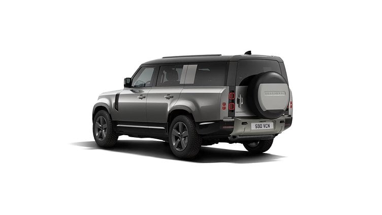 2025 New Land Rover Defender 130 Silicon Silver P400 Petrol Mild Hybrid X-Dynamic HSE