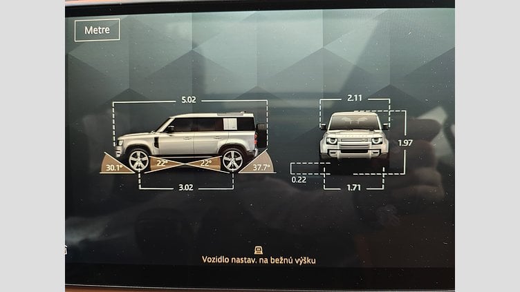 2024 Approved/Jazdené Land Rover Defender 110 Carpathian Grey 4x4 3.0D I6 D300 MHEV X-Dynamic HSE A/T AWD, 221kW, A8, 5d.