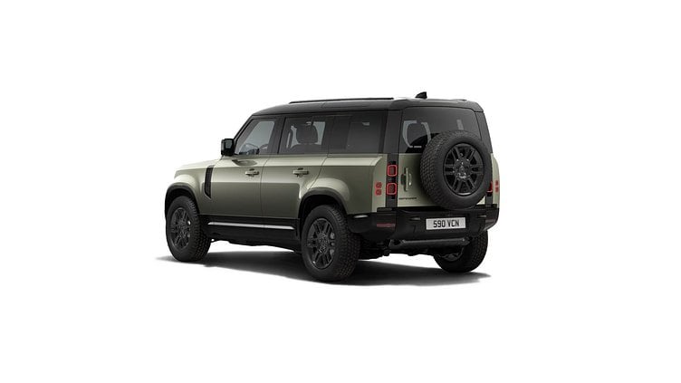 2025 New Land Rover Defender 110 Pangea Green P400 Petrol Mild Hybrid X-Dynamic SE