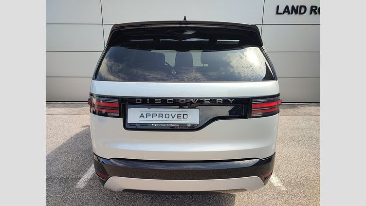 2024 Approved/Jazdené Land Rover Discovery Hakuba Silver 4x4 3.0 I6 D250 MHEV Dynamic SE AWD A/T