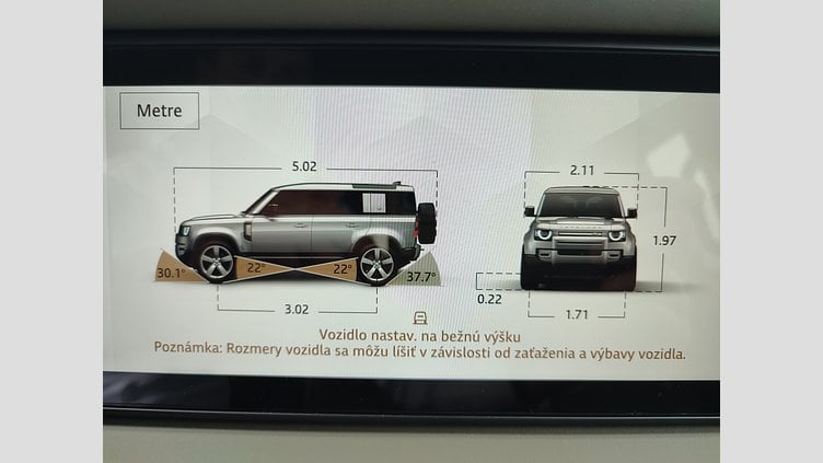 2024 Approved/Jazdené Land Rover Defender 110 Pangea Green 4x4 3.0D I6 D200 MHEV S A/T AWD