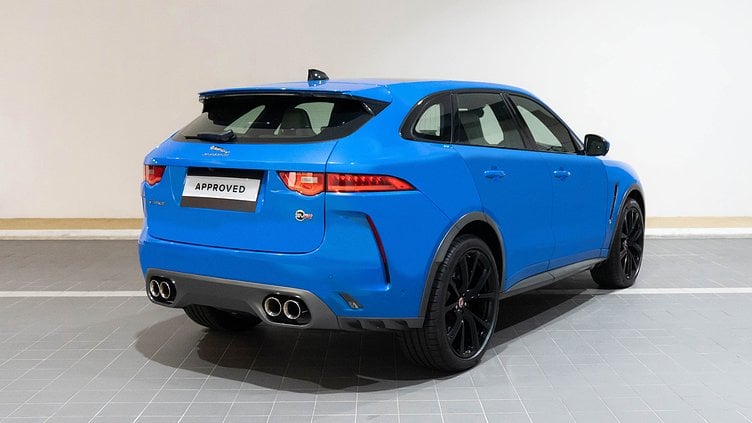 2020 Approved Jaguar F-Pace Ultra Blue P550 AWD Automatic SVR