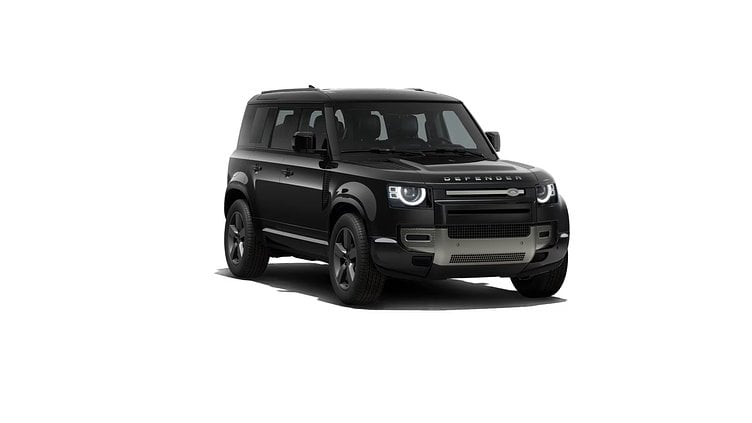 2025 NAUJI AUTOMOBILIAI Land Rover Defender 110 Santorini Black D250 Diesel Mild Hybrid X-Dynamic HSE