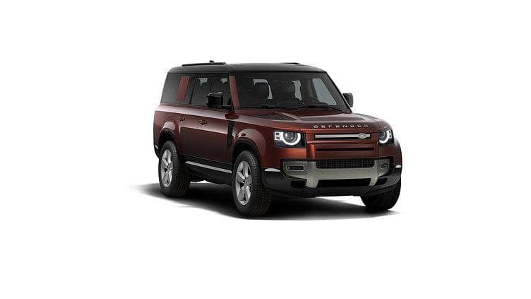 2025 New Land Rover Defender 130 Sedona Red P425 Petrol X-Dynamic HSE