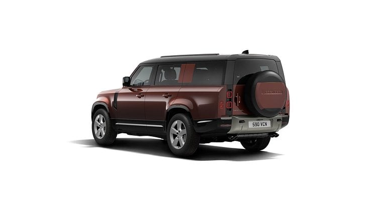 2025 New Land Rover Defender 130 Sedona Red P425 Petrol X-Dynamic HSE