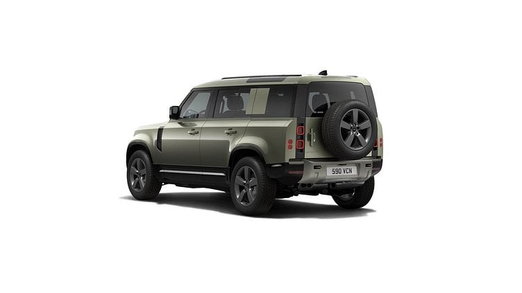 2025 NAUJI AUTOMOBILIAI Land Rover Defender 110 Pangea Green D250 Diesel Mild Hybrid X-Dynamic HSE