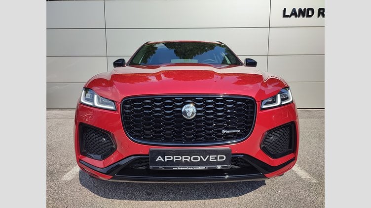 2024 Approved/Jazdené Jaguar F-Pace Firenze Red 4x4 3.0d I6 D300 MHEV R-Dynamic HSE AWD A/T