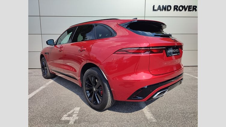 2024 Approved/Jazdené Jaguar F-Pace Firenze Red 4x4 3.0d I6 D300 MHEV R-Dynamic HSE AWD A/T